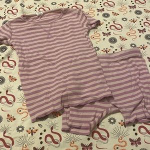 Kate quinn purple stripe pjs